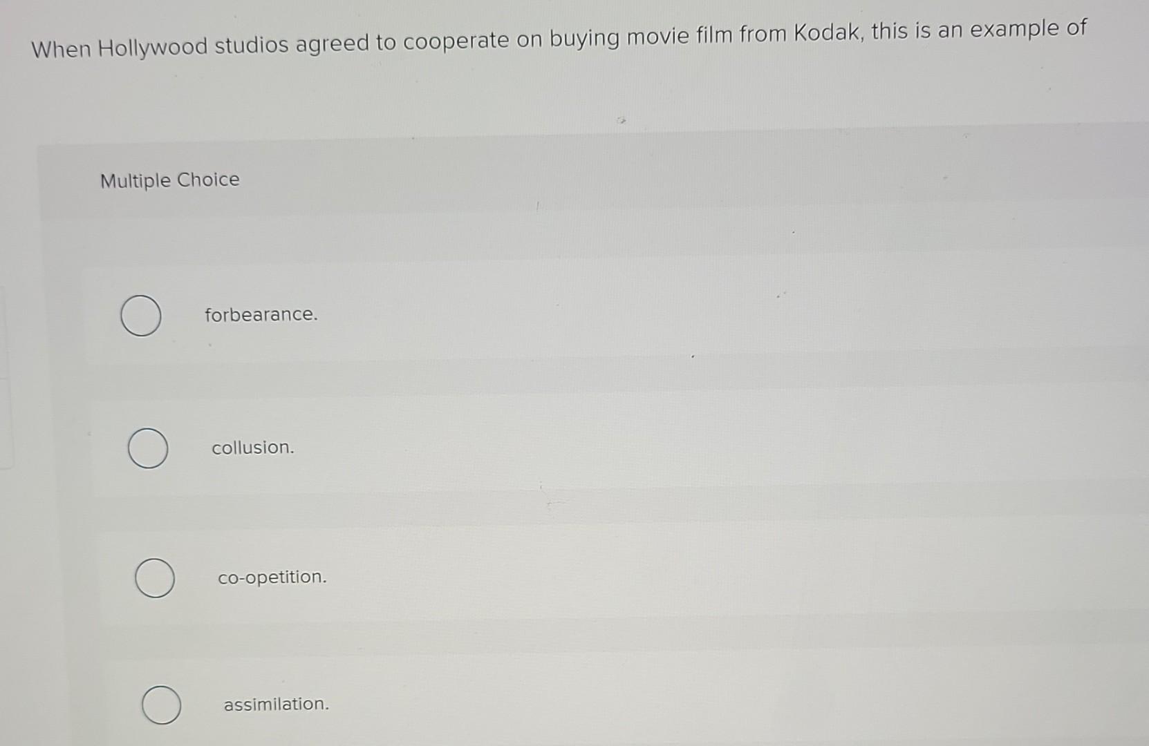 When Hollywood studios agreed to cooperate on