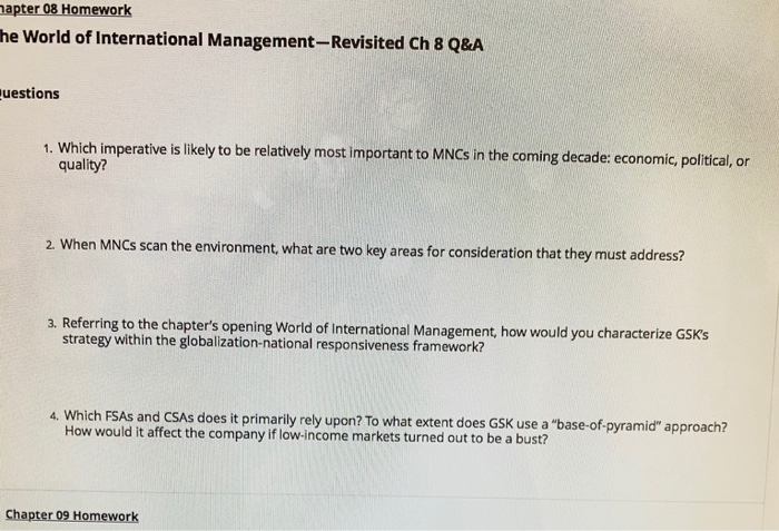 i need help please. apter 08 Homework ne World of