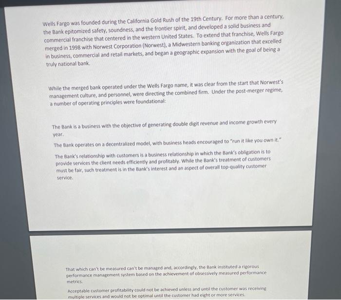 CASE STUDY: Wells Fargo Fraudulent Accounts