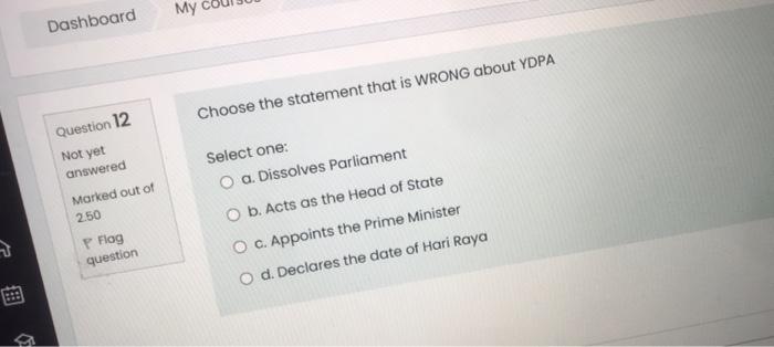 please answer all and without explanations My