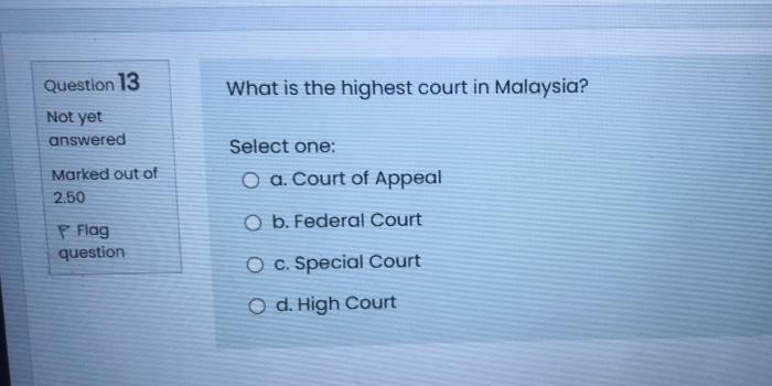 please answer all and without explanations My