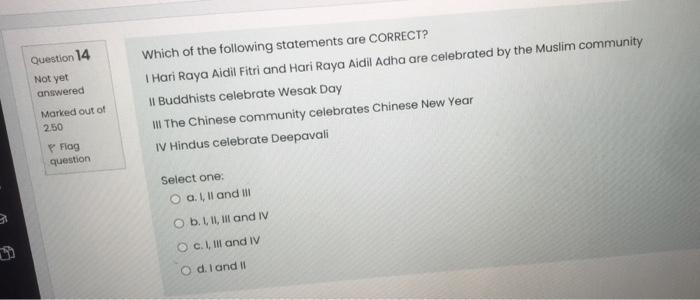 please answer all and without explanations My