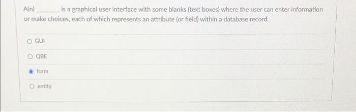 graphical user interface with some blank text