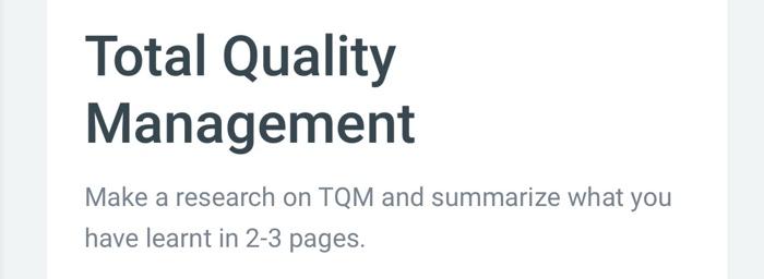 write it in keyboard please Total Quality