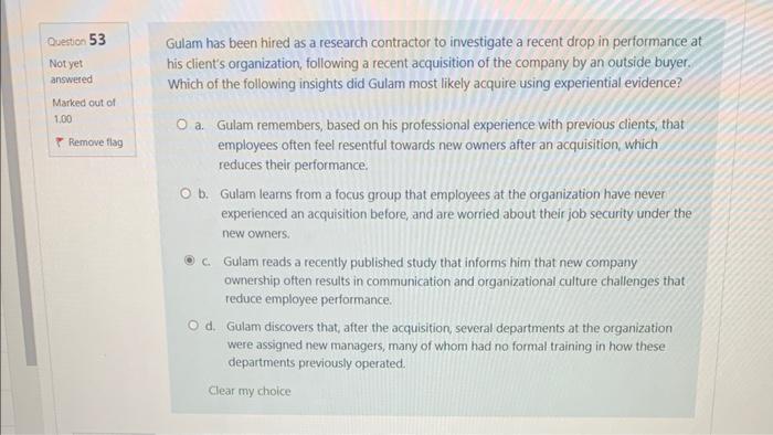 For his senior honours thesis, Gunther proposes