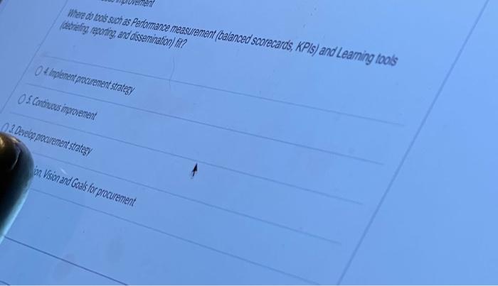 O'the fve steps of the strategic procurement