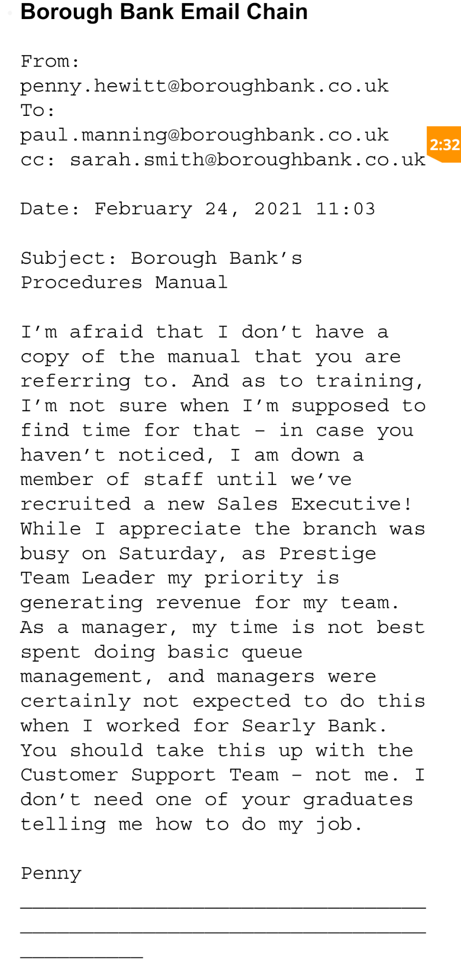 how a internal relationship manager can solved