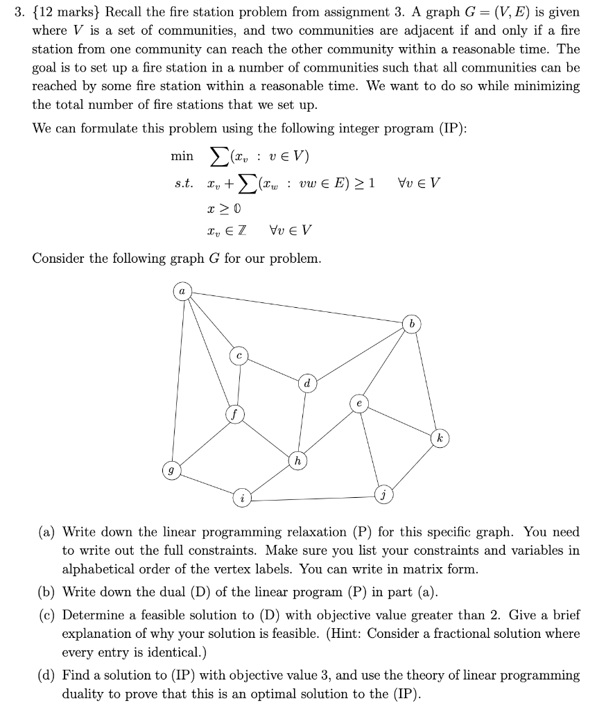 Computation Organization 3. {12 marks} Recall the