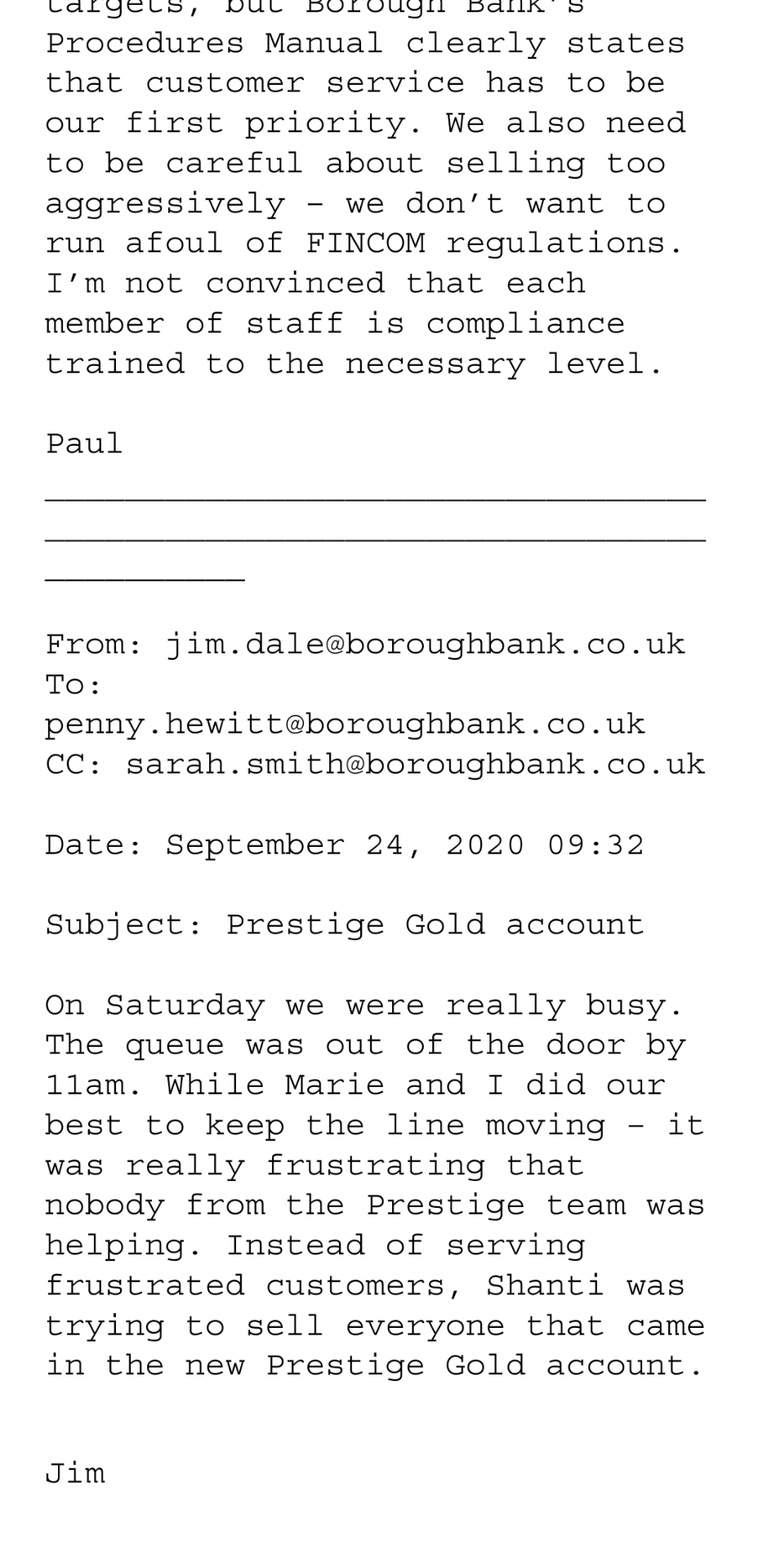 how a internal relationship manager can solved