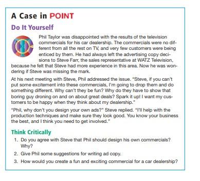 A Case in POINT Do It Yourself Phil Taylor was