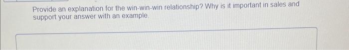Provide an explanation for the win-win-win