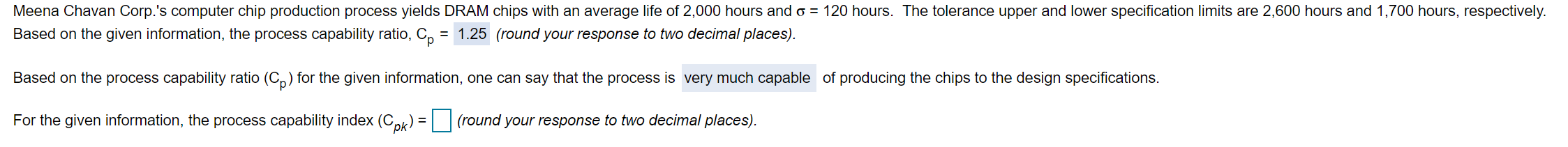 Meena Chavan Corp.'s computer chip production