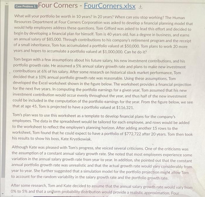 Please show each step & formula used in EXCEL NOT