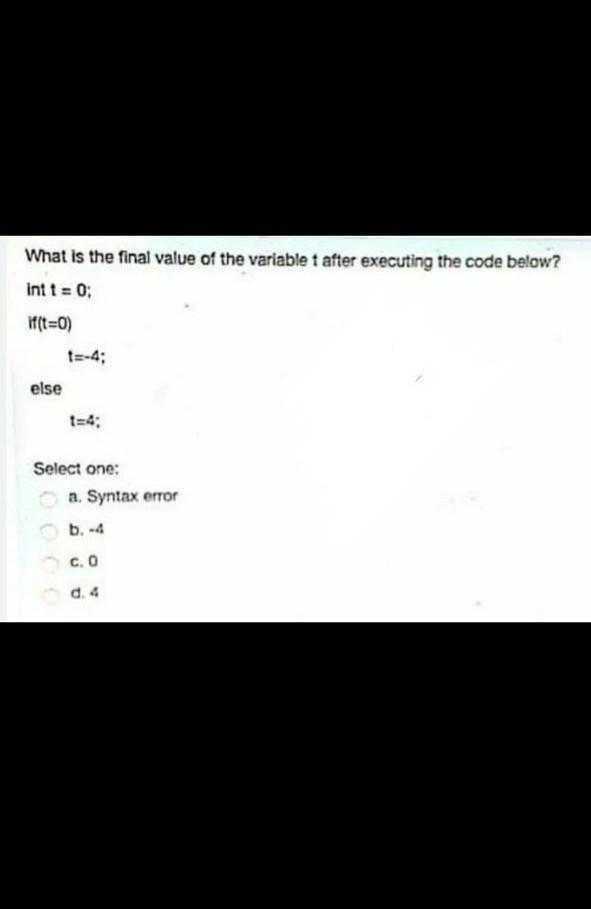 What is the final value of the variable i after
