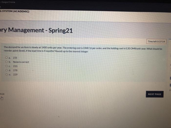 - Google Chrome G SYSTEM (ACADEMIC) ory