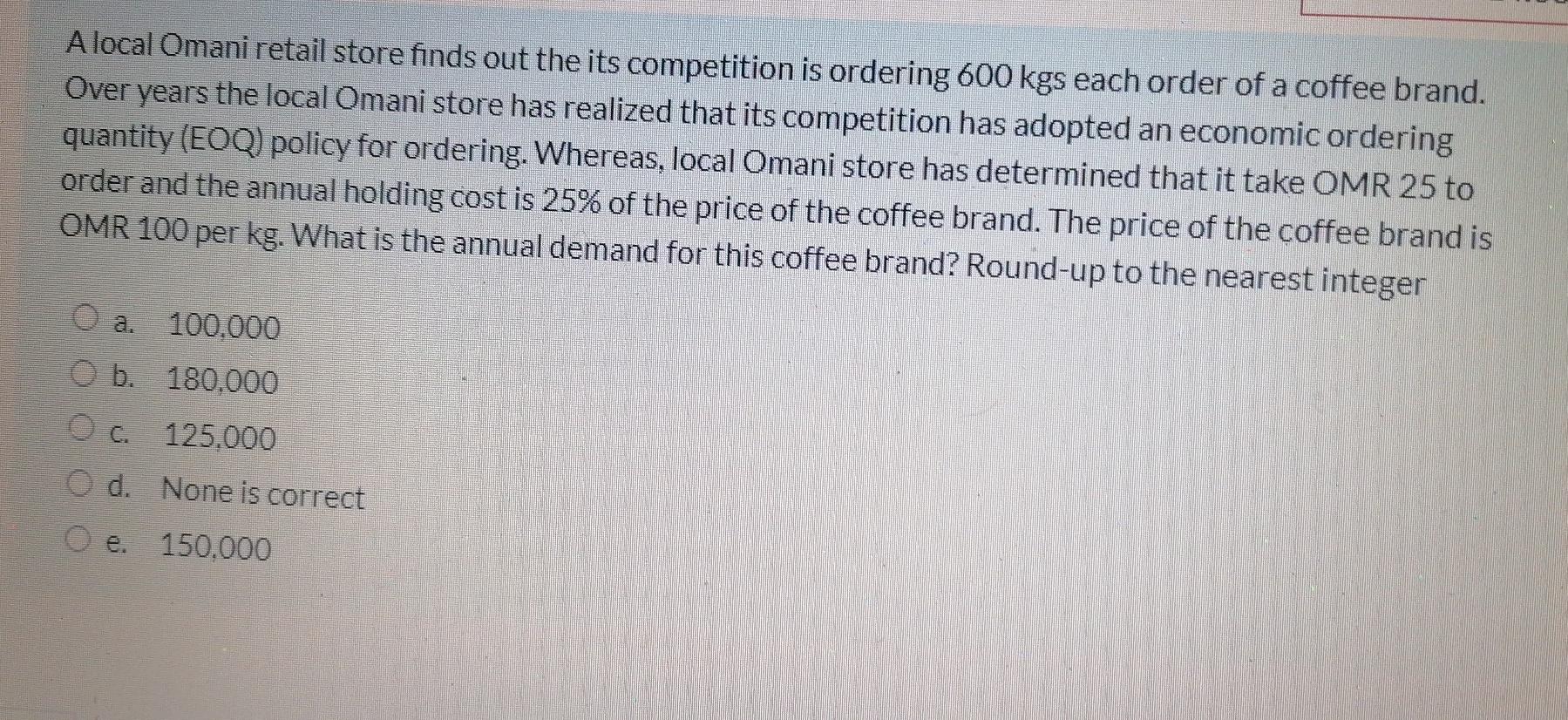 A local Omani retail store finds out the its