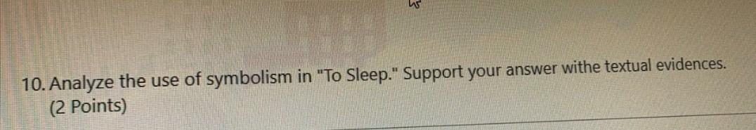 To Sleep by John Keats !O soft embalmer of the
