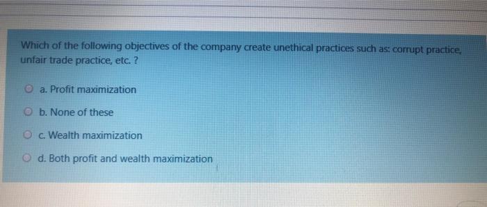 From the following factors, identify an external