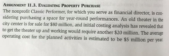 Please explain the answer. Thank you. ASSIGNMENT