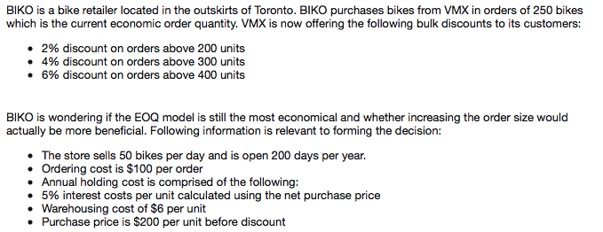 What is the demand variable "D" for calculating