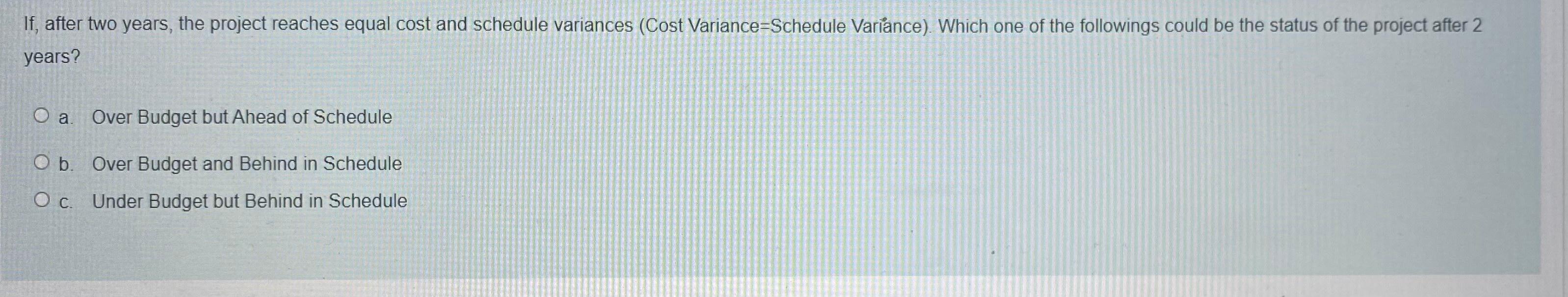 URGENTLYYY!! If, after two years, the project