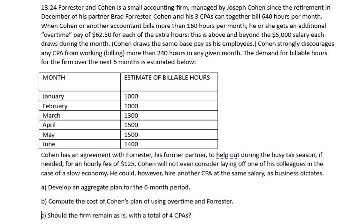 PLEASE CLEAR AND LEGIBLE SOLUTIONS 13.24