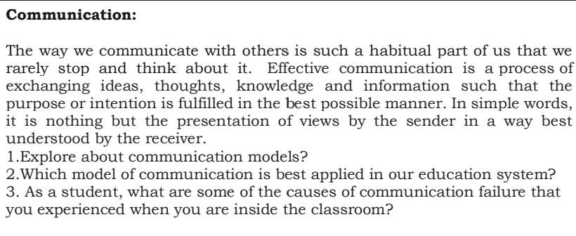 none but you can use google Explore the topics in