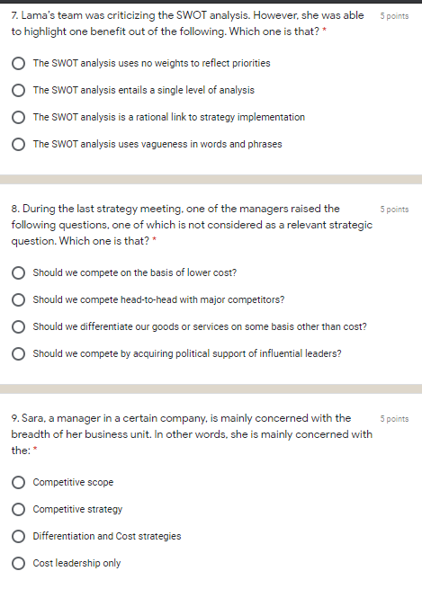 PLEASE ANSWER THEM ALL THANK YOU SO MUCH! 1. The