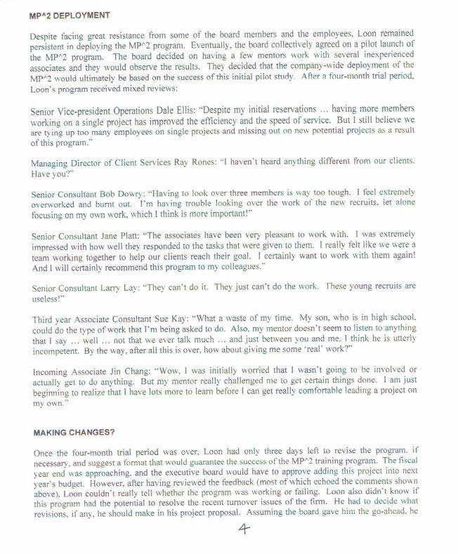 3. How will the MP 2 Training Program benefit