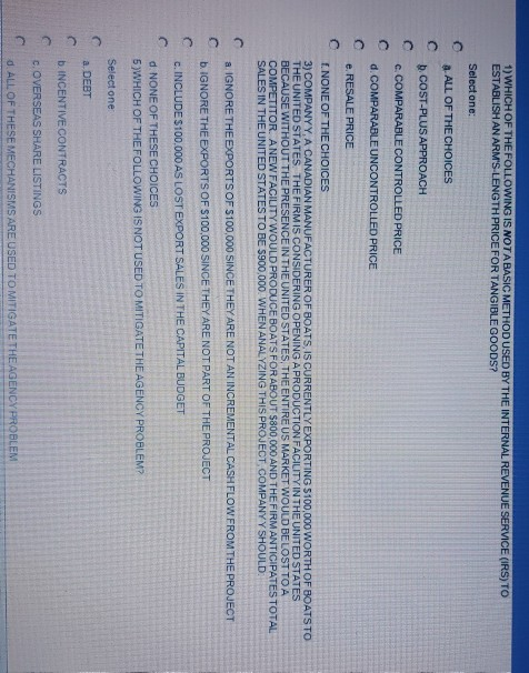 just need to select one and no need to describe