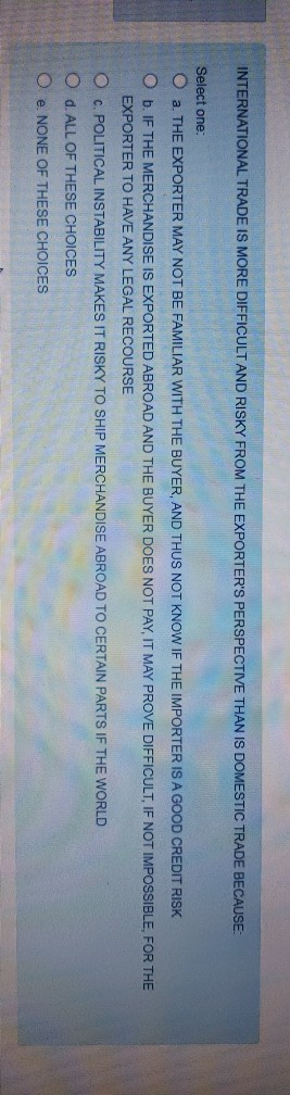 just need to select one and no need to describe
