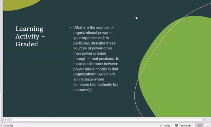 Learning Activity - Graded . What are the sources