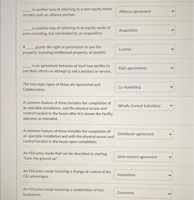 is another way of referring to a non-equity mode