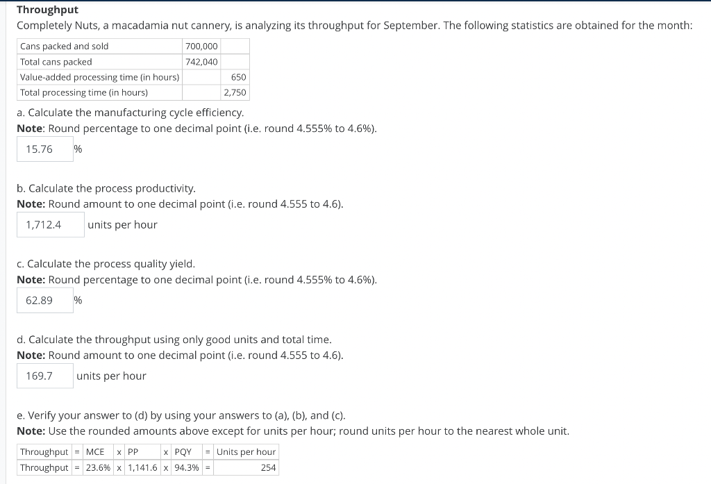 Throughput Completely Nuts, a macadamia nut