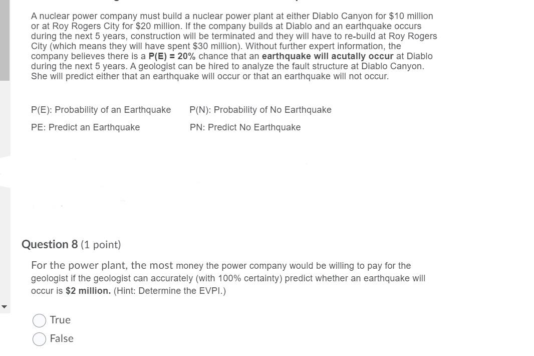 A nuclear power company must build a nuclear