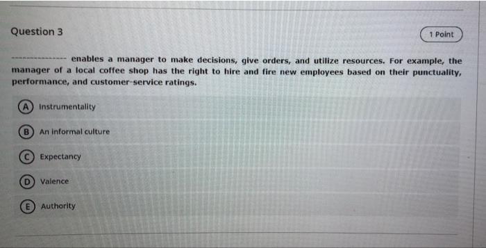 Question 2 1 Point Fatima is highly driven to