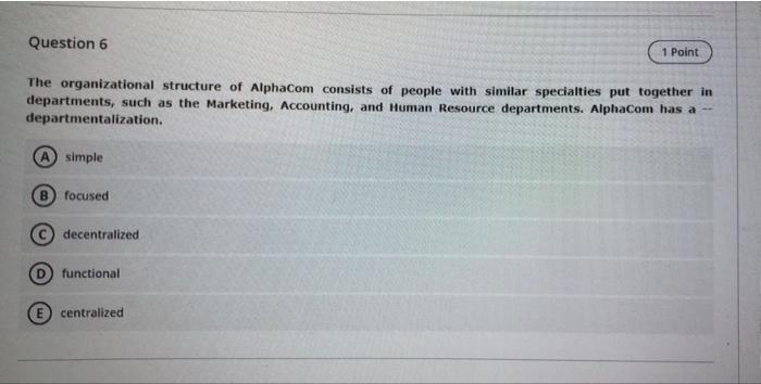 Question 2 1 Point Fatima is highly driven to