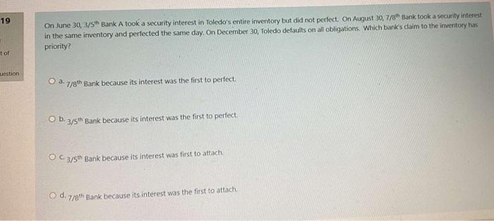 estion 18 ot yet wered Larry Page borrowed money