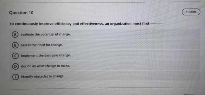 Question 2 1 Point Fatima is highly driven to