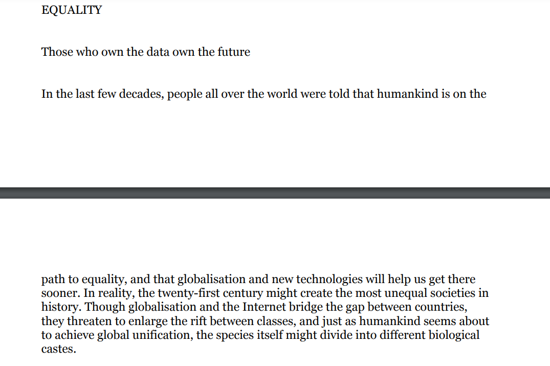Individual Assignment 3: future studies 15 Marks