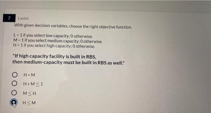 I am not sure which answer I should choose? 7 1