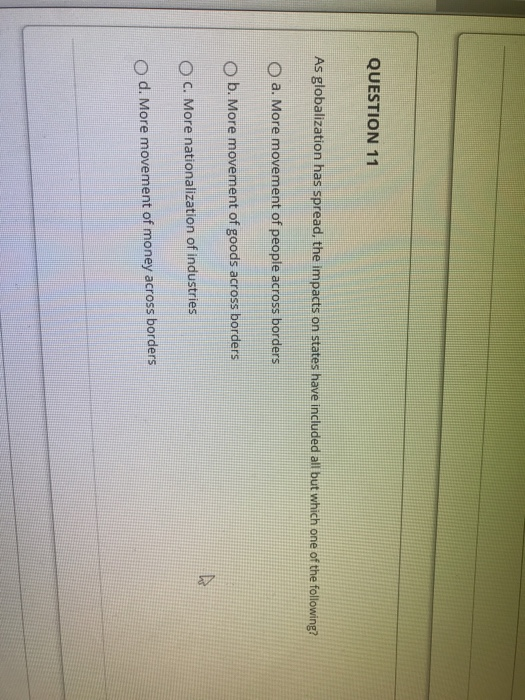 please help asap!!! QUESTION 3 McDonough believes