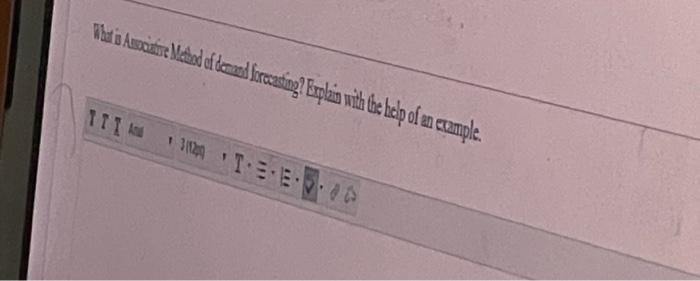 What is Aurante Method of demand forecasting?