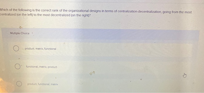 Which of the following is the correct rank of the