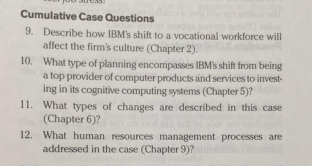 What type of planning encompasses IBMs shift from