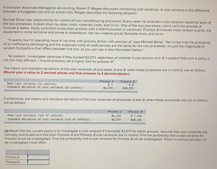 In the book Advanced Managerial Accounting,