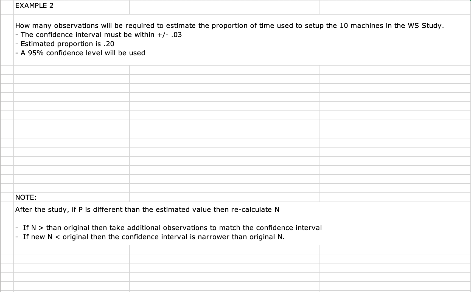 EXAMPLE 2 How many observations will be required