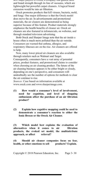 CLEARING THE AIR Most people want to live in a