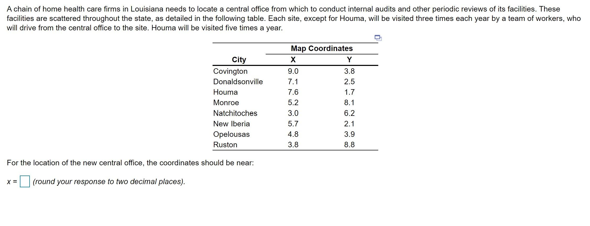 A chain of home health care firms in Louisiana
