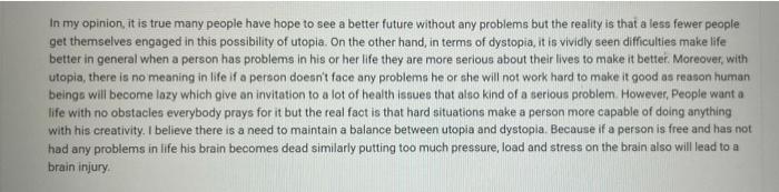 hey please give me peer response for this post